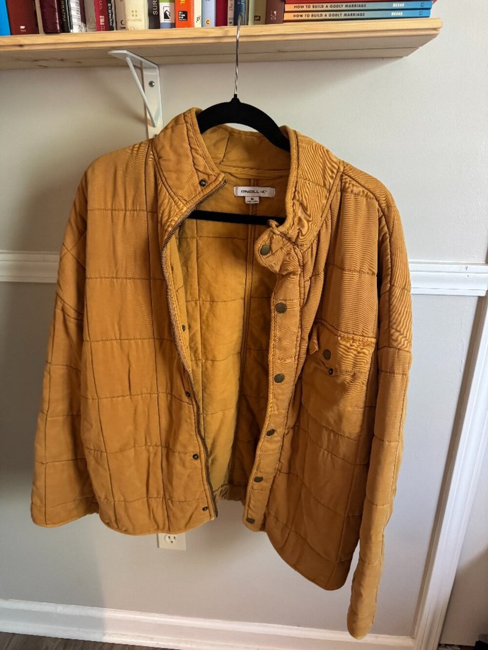O'Neill Camel Quilted Jacket
